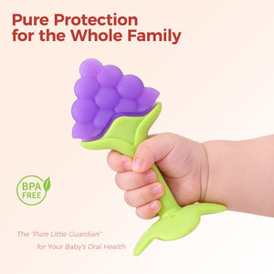 BunchBite™ Grape Teether - littlefishbaby