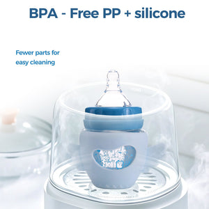 FISH Bear Rocket Glass Bottle - littlefishbaby