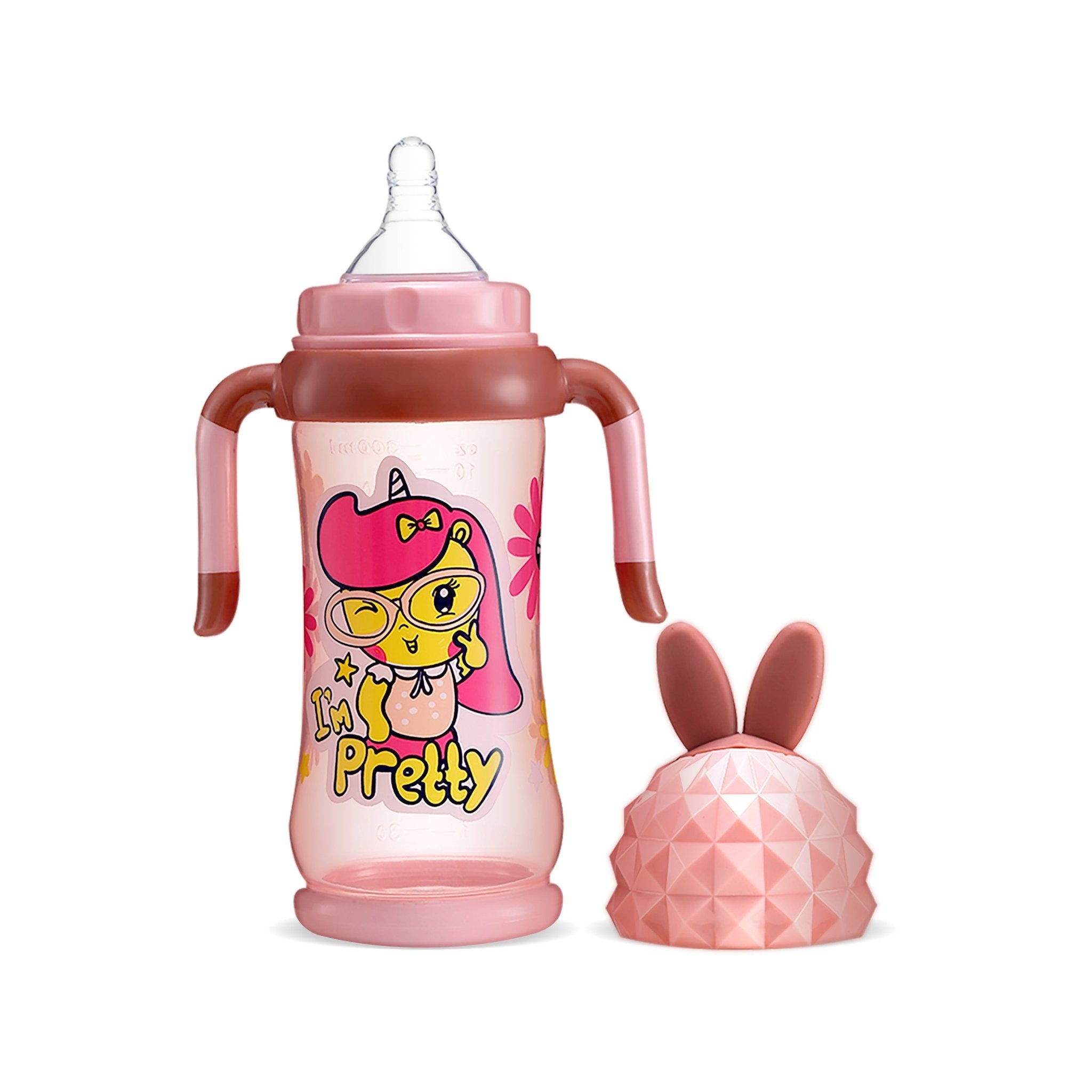 FISH Bunny Gem Cap Bottle - littlefishbaby