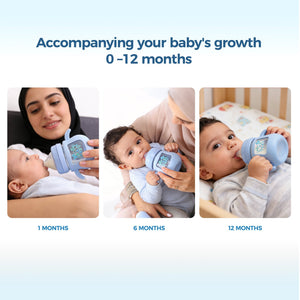 FISH Bunny Gem Glass Bottle - littlefishbaby