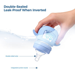 FISH Bunny Gem Glass Bottle - littlefishbaby