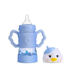 FISH Duck Head Glass Bottle - littlefishbaby
