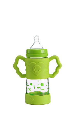 FISH Duck Head Glass Bottle - littlefishbaby