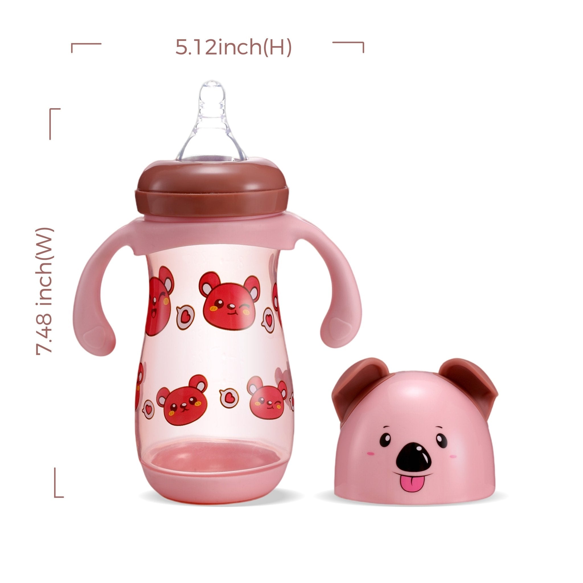 FISH Puppy Cartoon Bottle - littlefishbaby