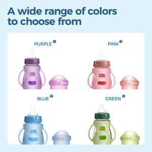 FISH Surprise Face Glass Bottle - littlefishbaby