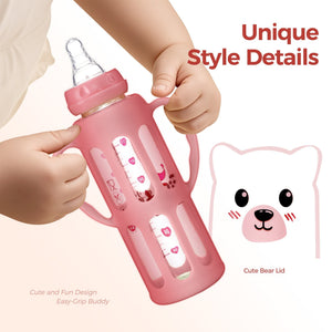 FISH Winking Cat Bottle - littlefishbaby