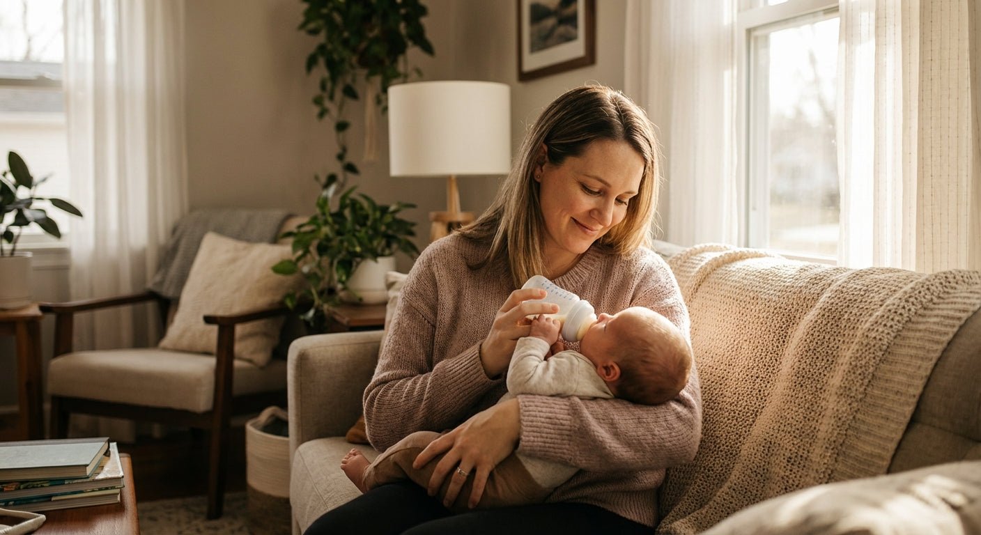 How to Introduce a Bottle to a Breastfed Baby - littlefishbaby