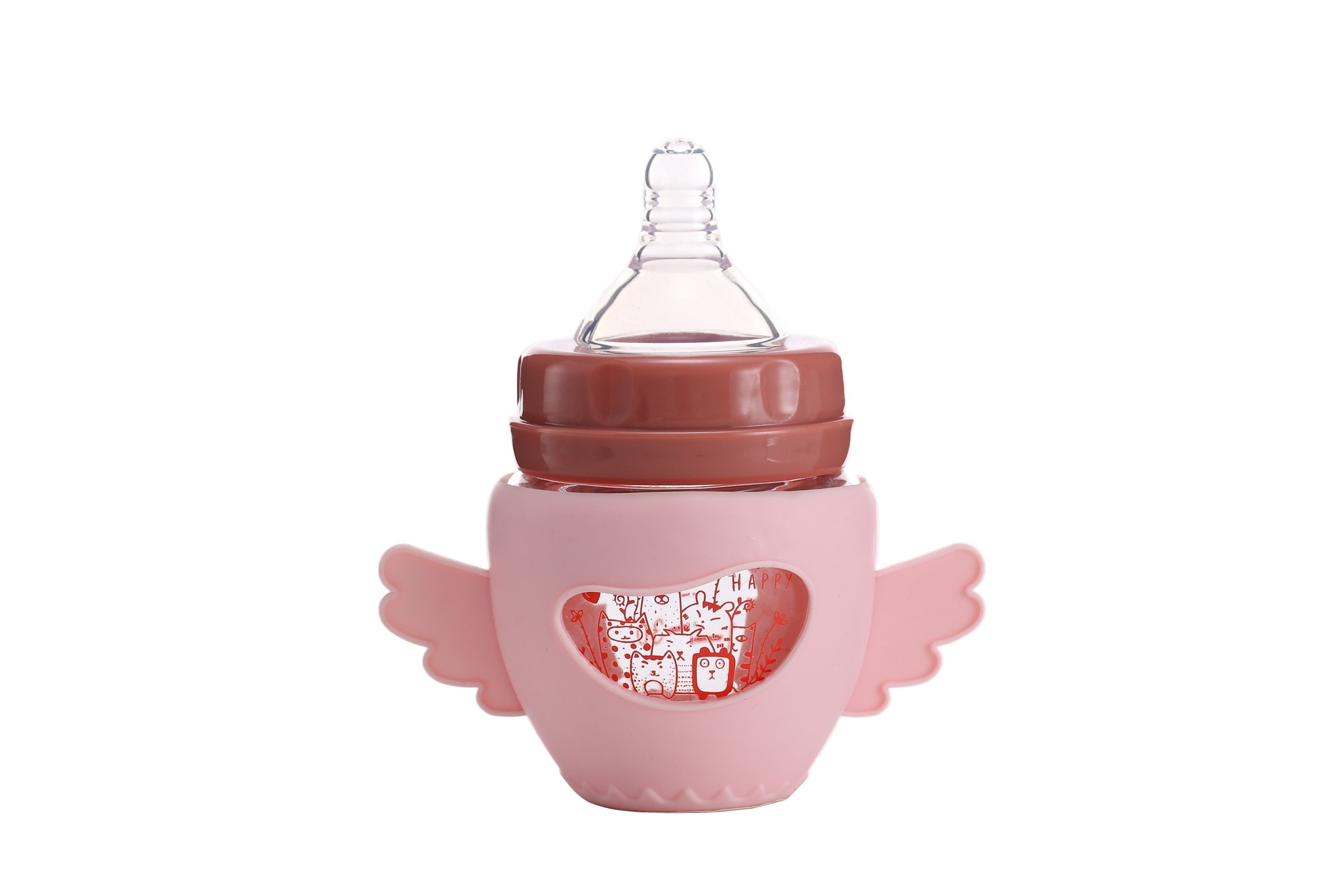 FISH Bear Rocket Glass Bottle