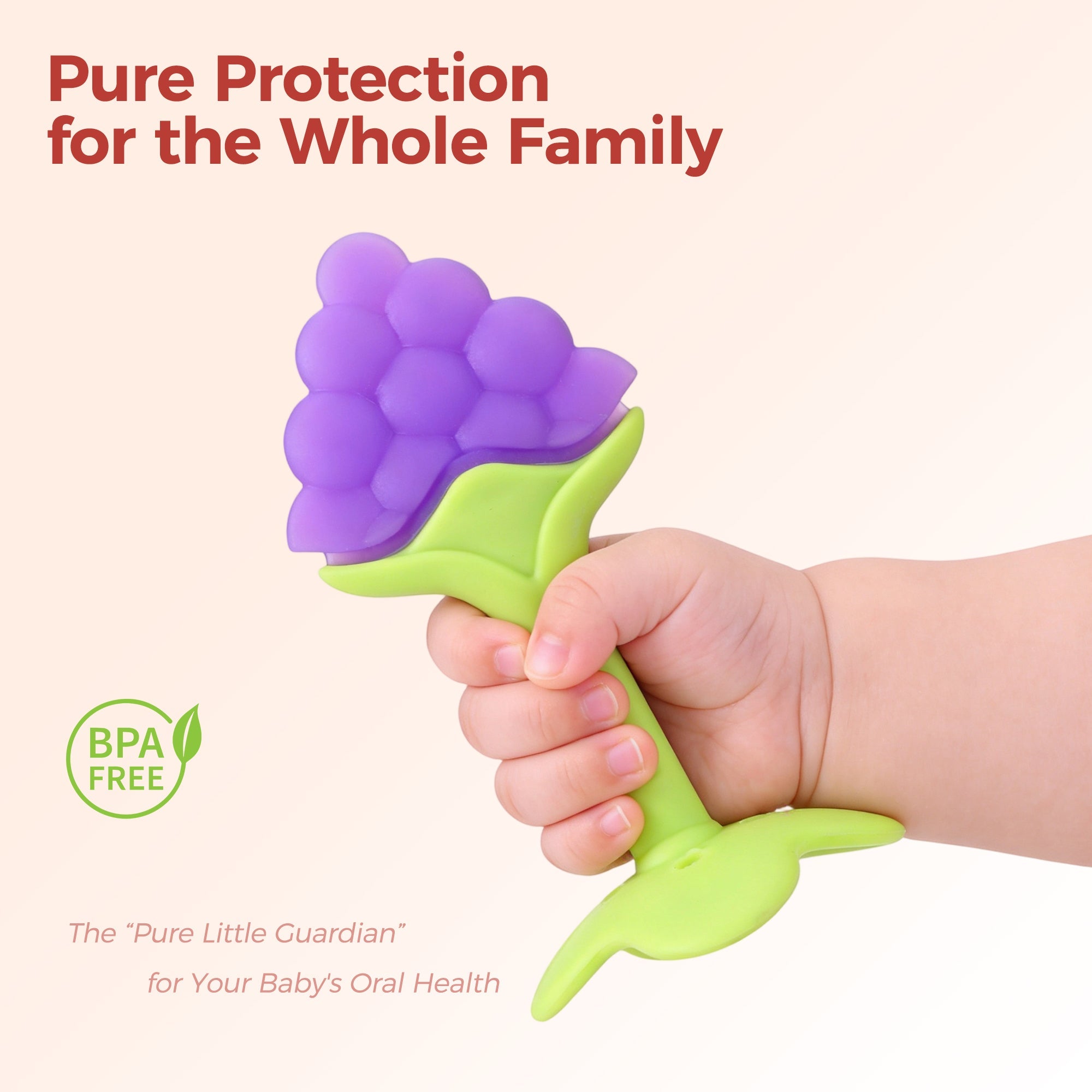 BunchBite™ Grape Teether - littlefishbaby