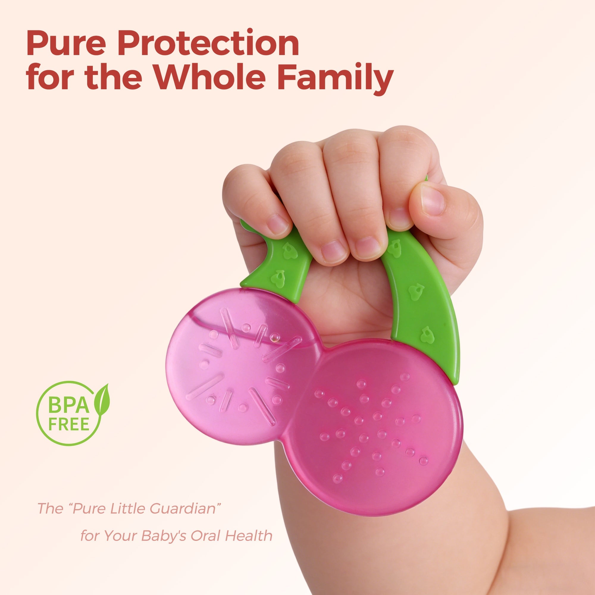 CherryChomp™ Dual Fruit Teether - littlefishbaby