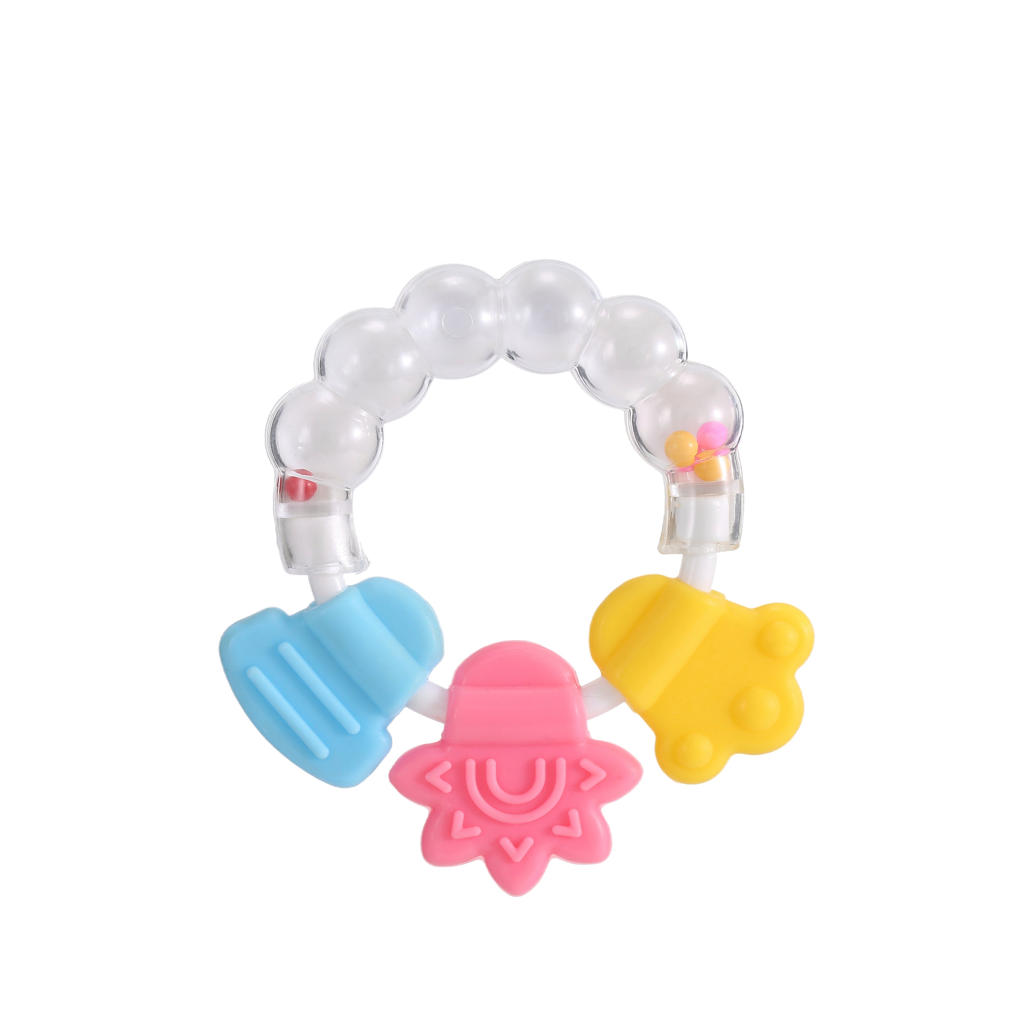 RattleBloom™ Multi-Sensory Teether Ring