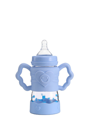 FISH Duck Head Glass Bottle - littlefishbaby