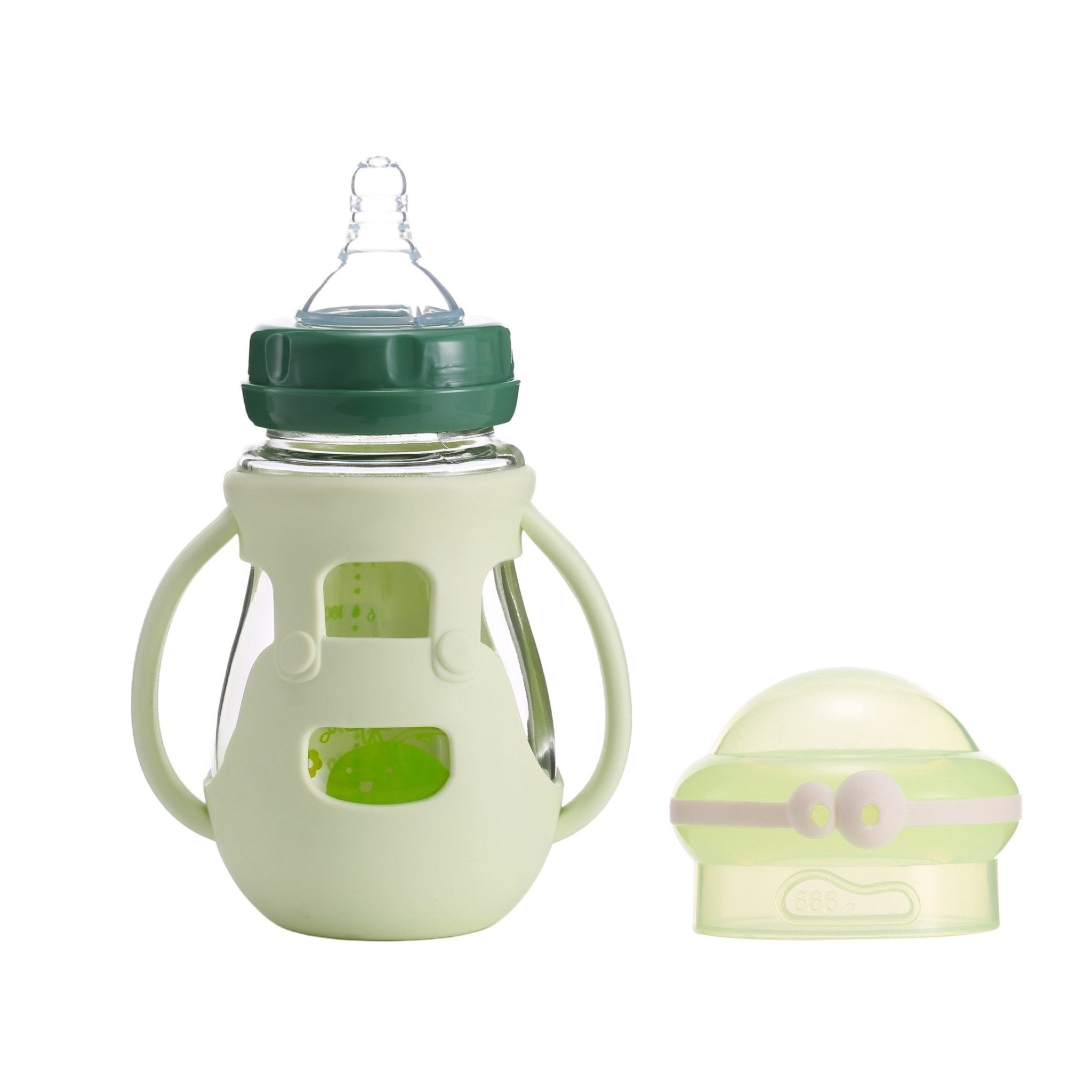 FISH Surprise Face Glass Bottle - littlefishbaby