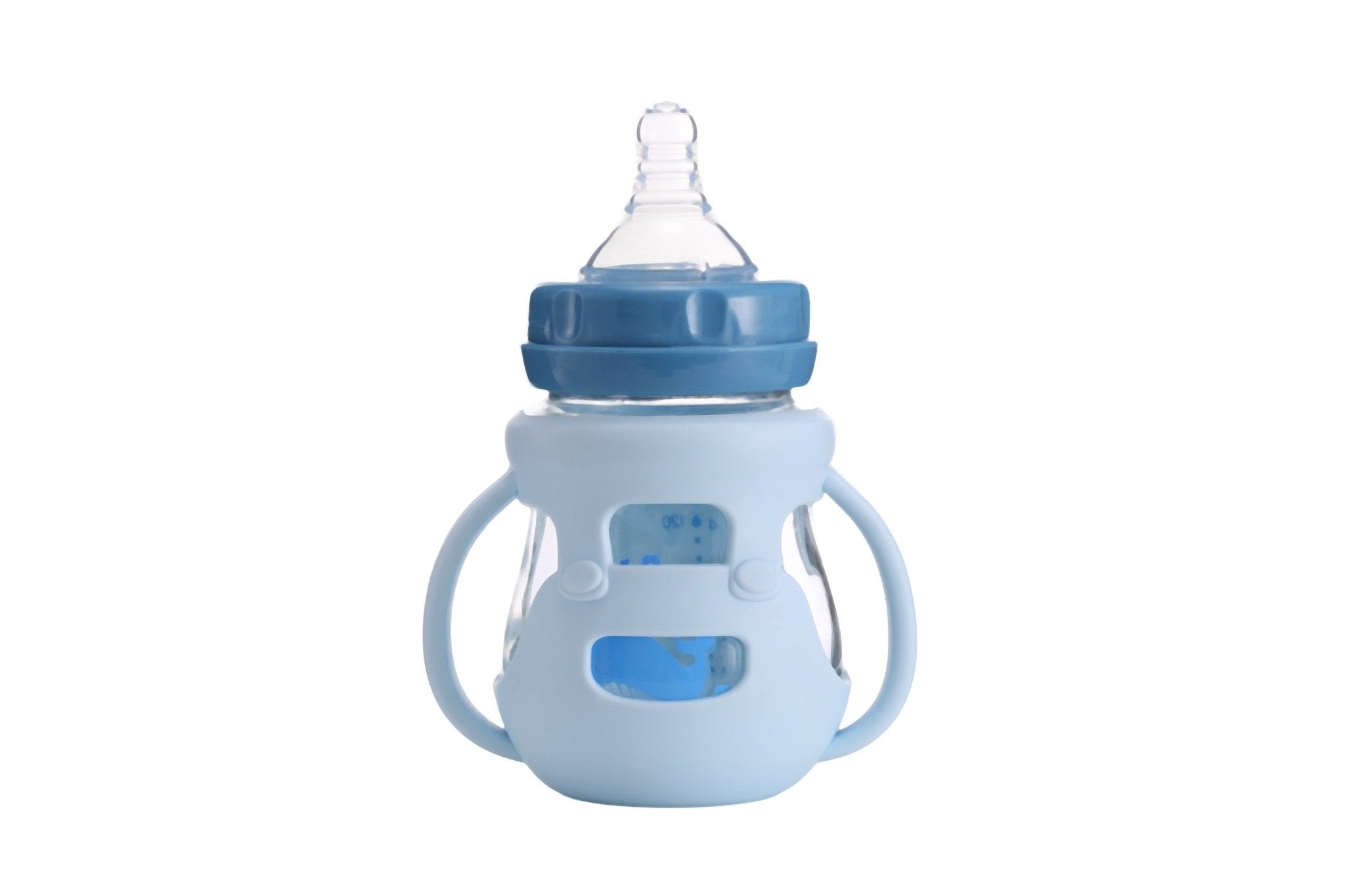 FISH Surprise Face Glass Bottle - littlefishbaby