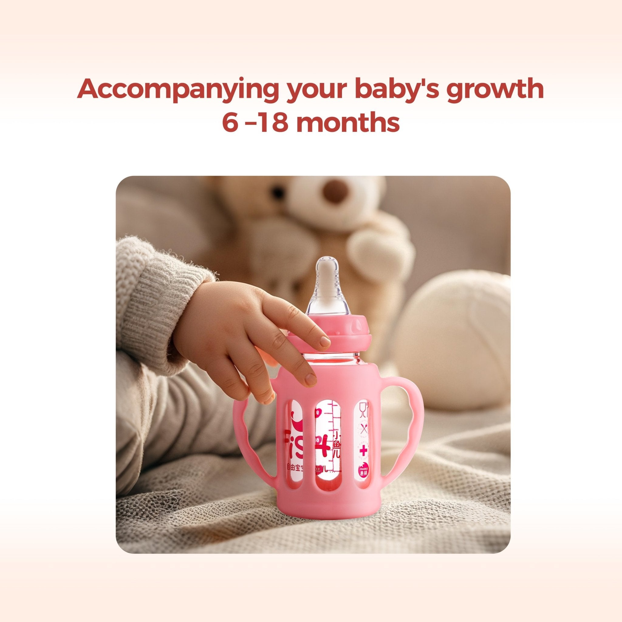 FISH Winking Cat Bottle - littlefishbaby