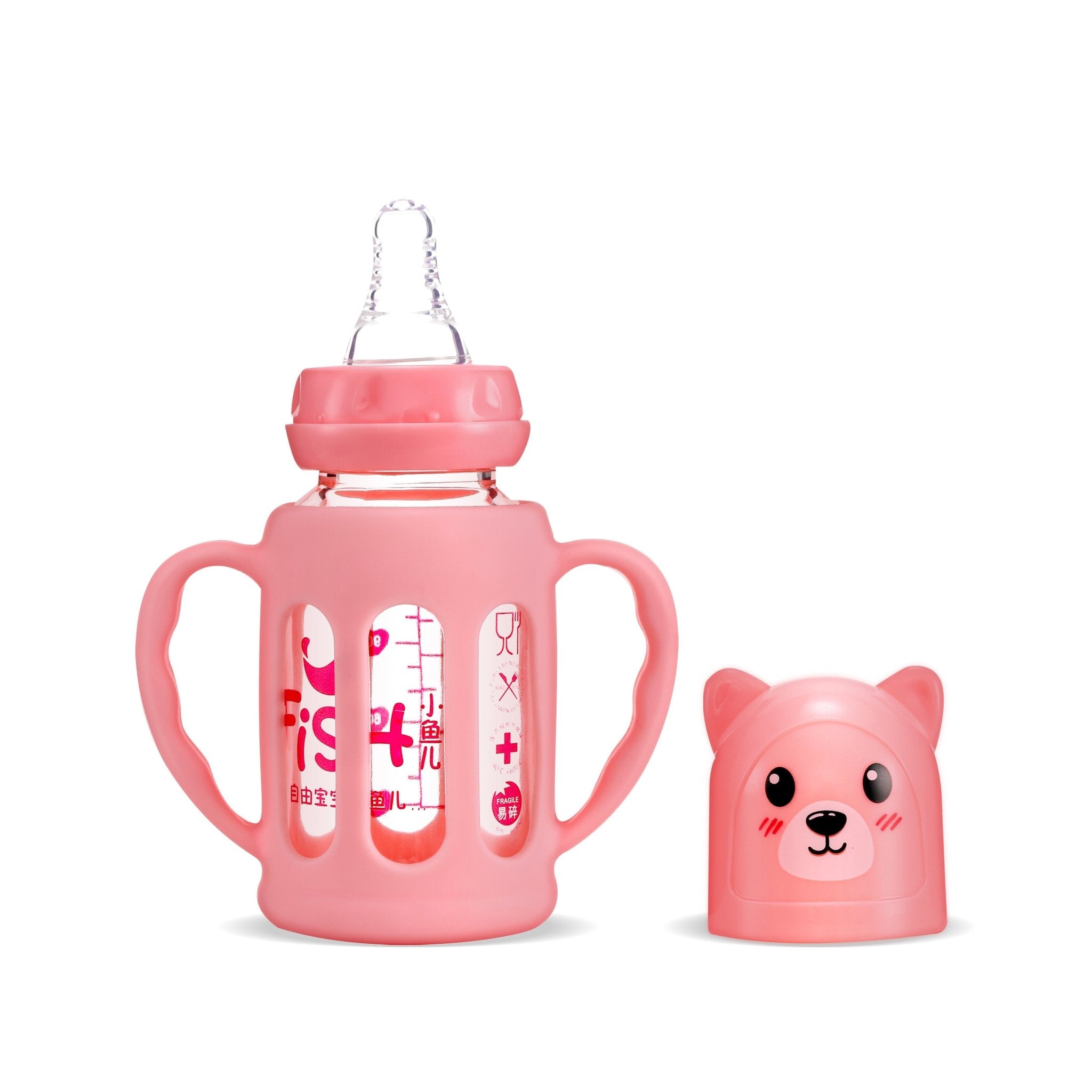 FISH Winking Cat Bottle - littlefishbaby