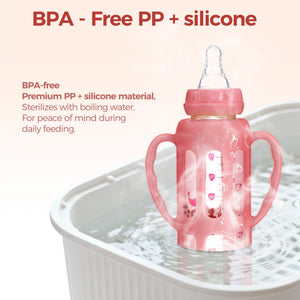 FISH Winking Cat Bottle - littlefishbaby